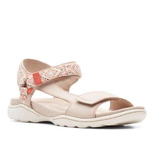 Clarks Amanda Step Sandals Women’s 10.5 Wide Comfort Walking Shoes Adjustable